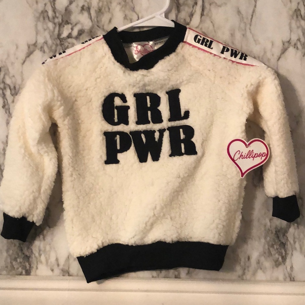 NWT size 6x chillipop sweater 100% polyester
